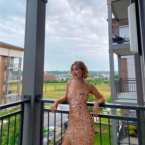 Gorgeous Sequined birthday, wedding party dress.